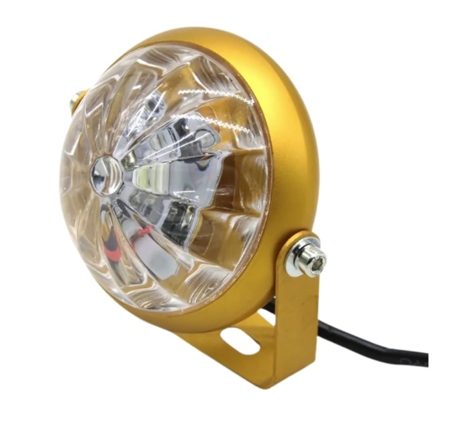 Metal Star Light Red Flash Chassis Strobe Light Underglow Ambient RGB Dash Light Motorbike LED Universal For Bike (Pack of 1