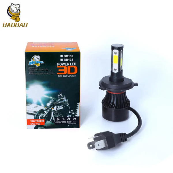 Baobao BB1948 Mini LED Dual Colour Auxiliary Fog Projector Lights. With 30W of power and a voltage range of DC 12V-80V,