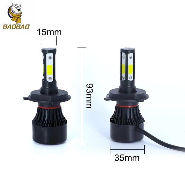 Baobao BB1948 Mini LED Dual Colour Auxiliary Fog Projector Lights. With 30W of power and a voltage range of DC 12V-80V,